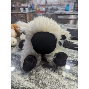 The Cuddle Factory White Lamb Stuffed Animal Sheep Plush 12" Black Face